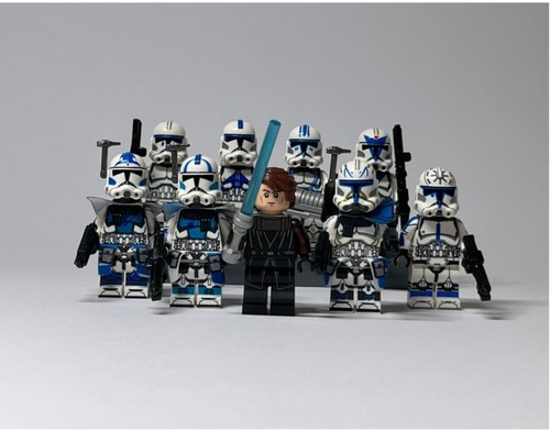 Custom star wars 501st legion - star,
