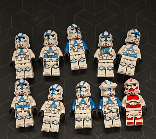 Lego starwars mixed lot clones