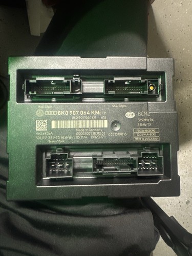 Audi bcm2 cloning - cloning, or